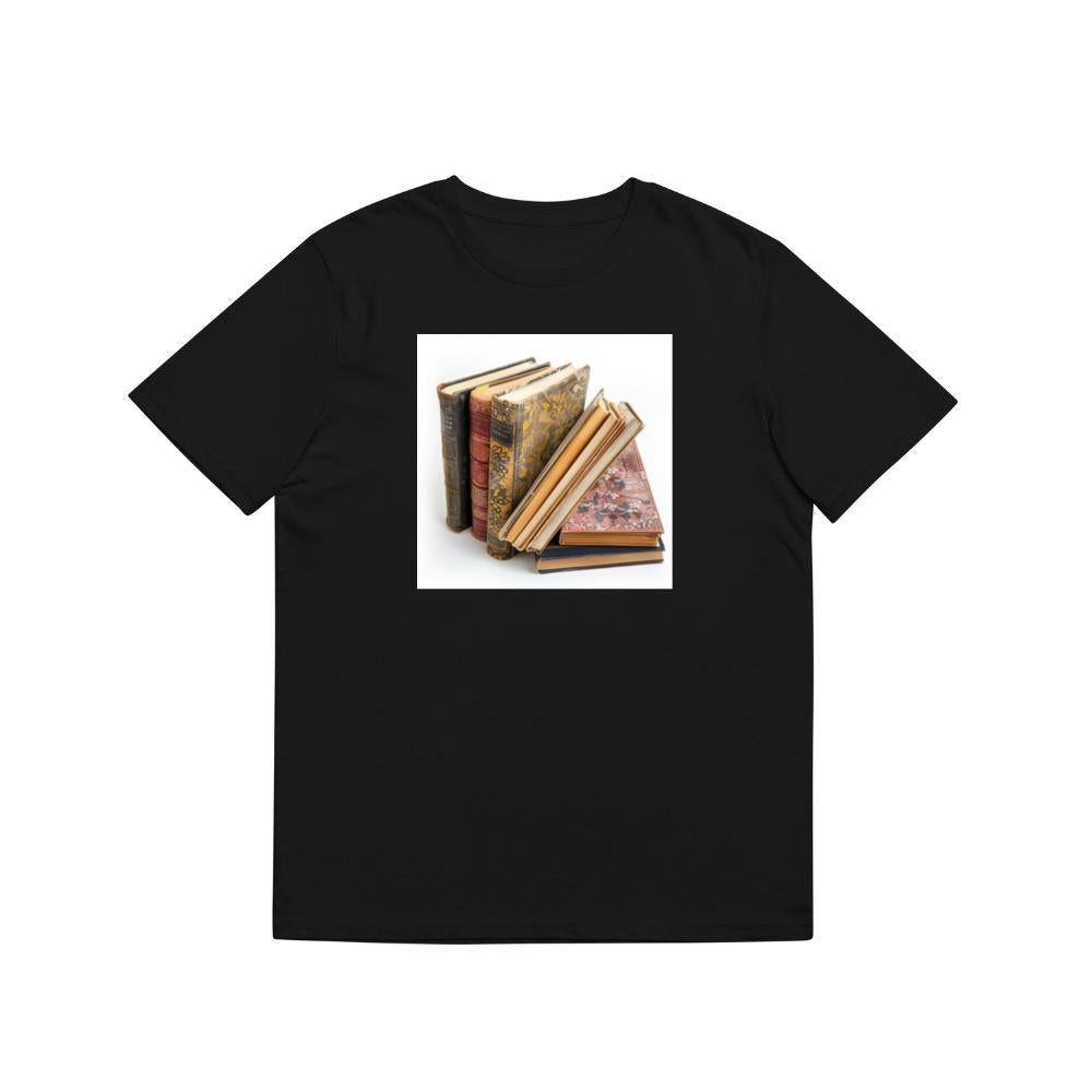 Antique Collection of Colorful Books T-Shirts