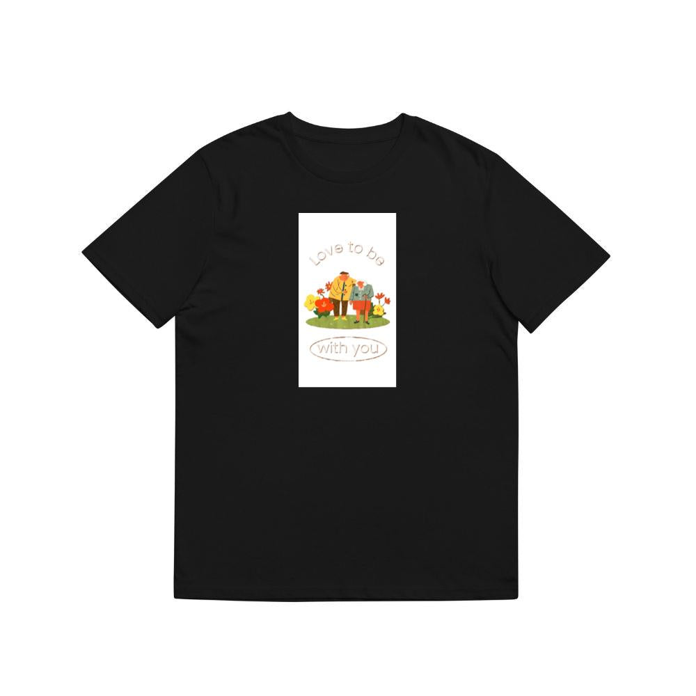 An Elderly Couple's Story on Wood T-Shirts